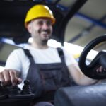 Truckförare på lager