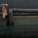 Rostiga vattenledningar